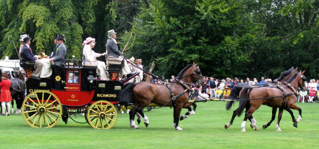 The Newport Coaching Weekend: Traditional Horse & Carriage Event