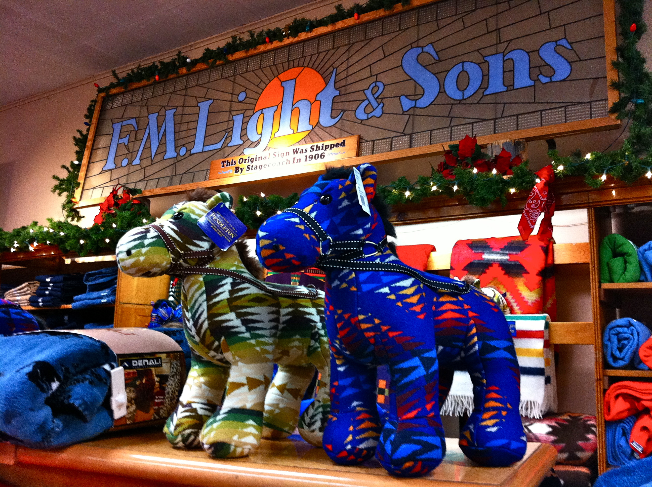 Inside F.M. Light & Sons in Steamboat Springs, Colorado