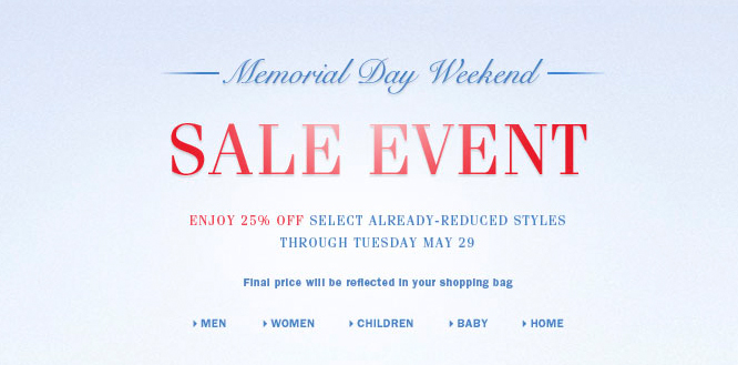 ralph lauren memorial day sale