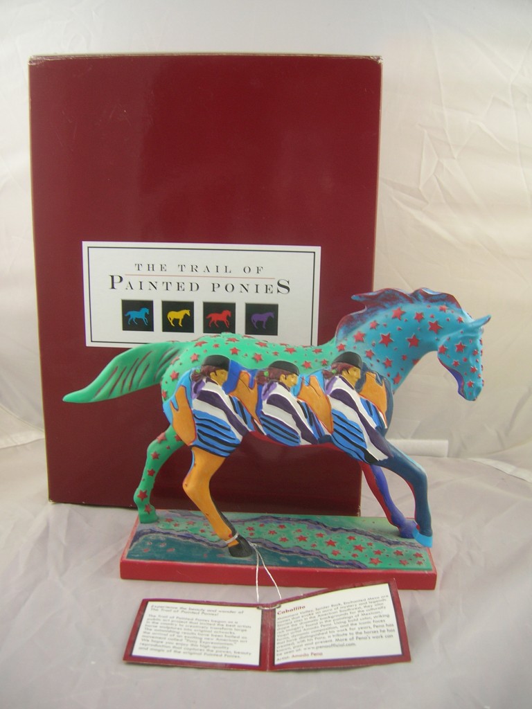 Trail of Painted Ponies CABALLITO PONY FIGURINE Retired 1st Edition New in Box 
