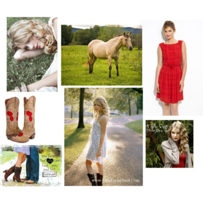 Taylor Swift Equestrian by EquestrianStylist featuring nanette lepore dressNanette lepore dress, $328Taylor Swift Expresses Herself In New Greeting Card Line: Get A Sneak&#8230;, $5Ariat Corazon at Zappos.com, $300