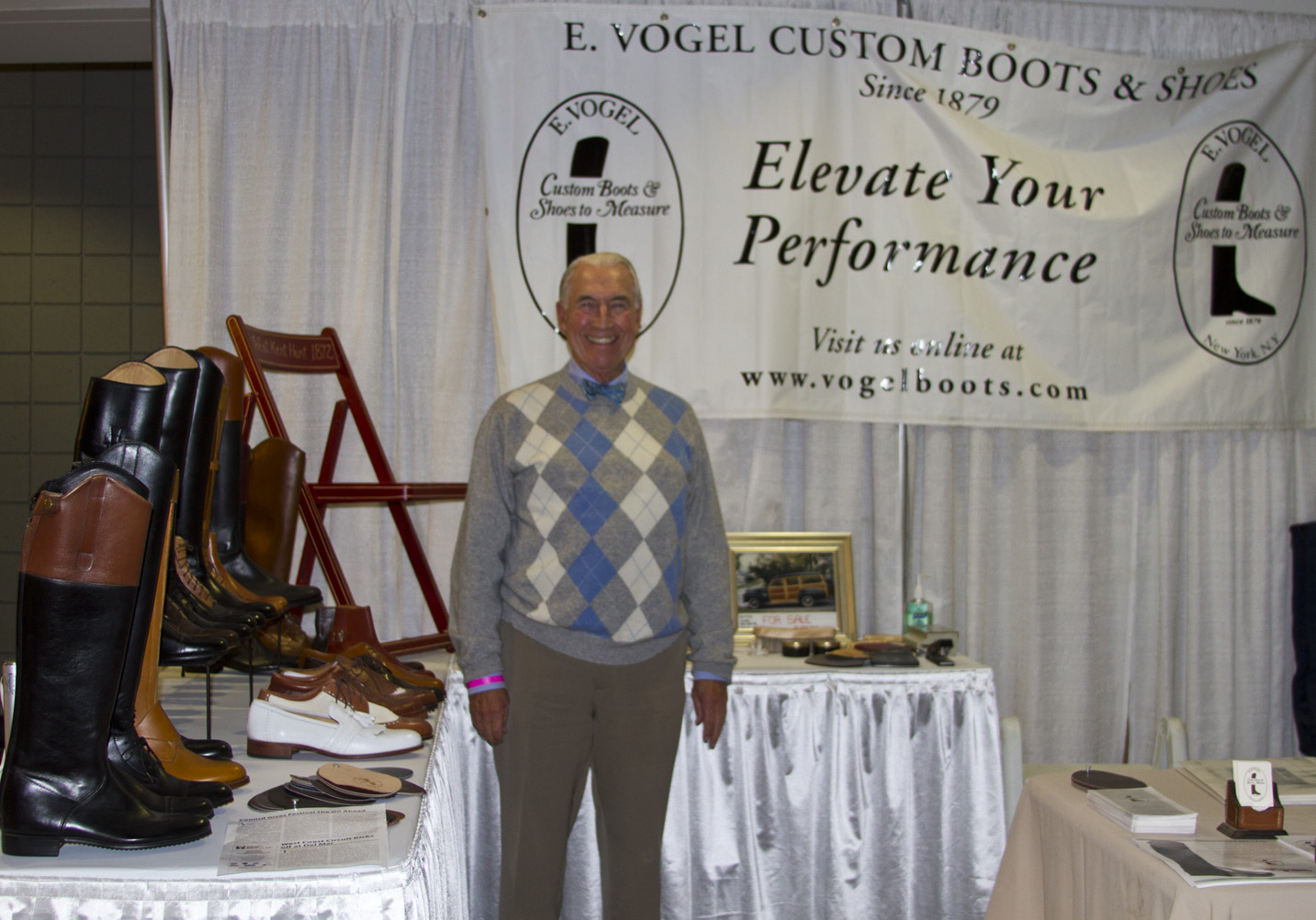 Meeting Mr. Vogel at the Washington International Horse Show 2012