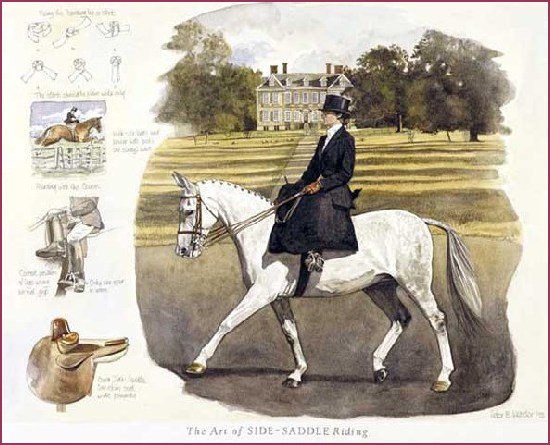 Featuring Equestrian Victorian Style