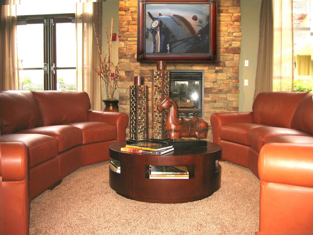 Example of Large Art as Focal Point
