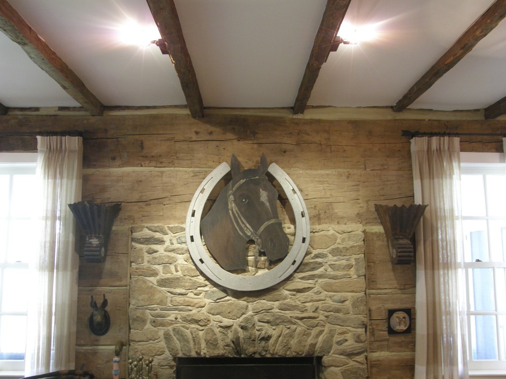 horsehead mantlepiece