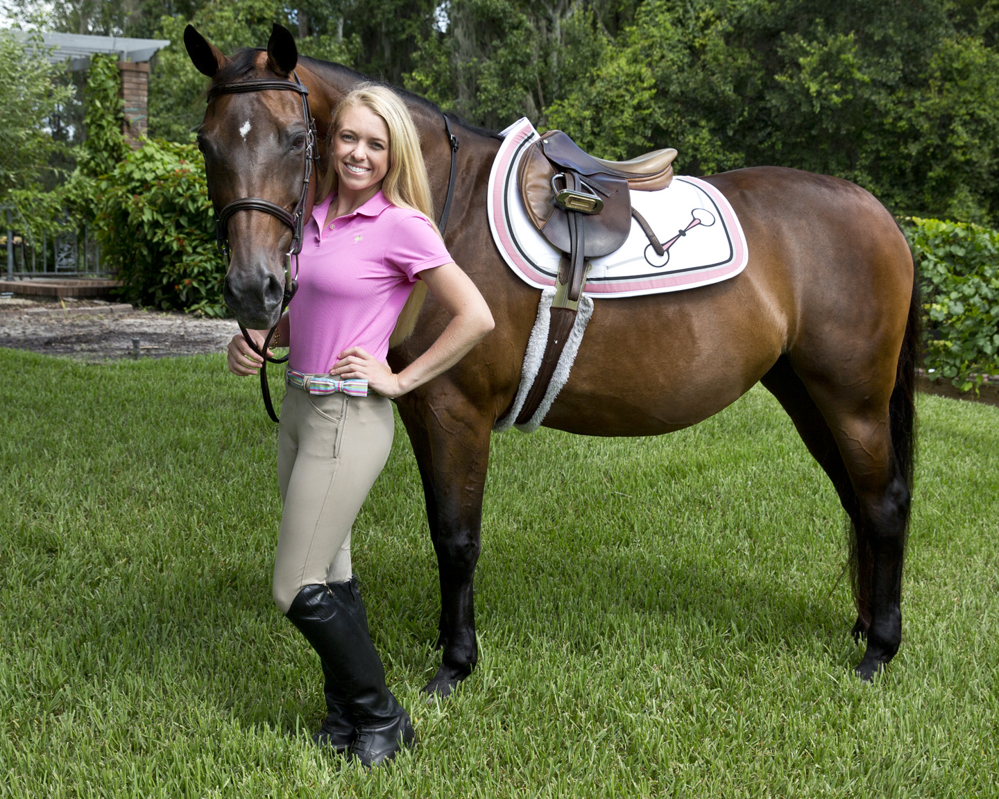 Pink n Preppy: A Summer Equestrian Style