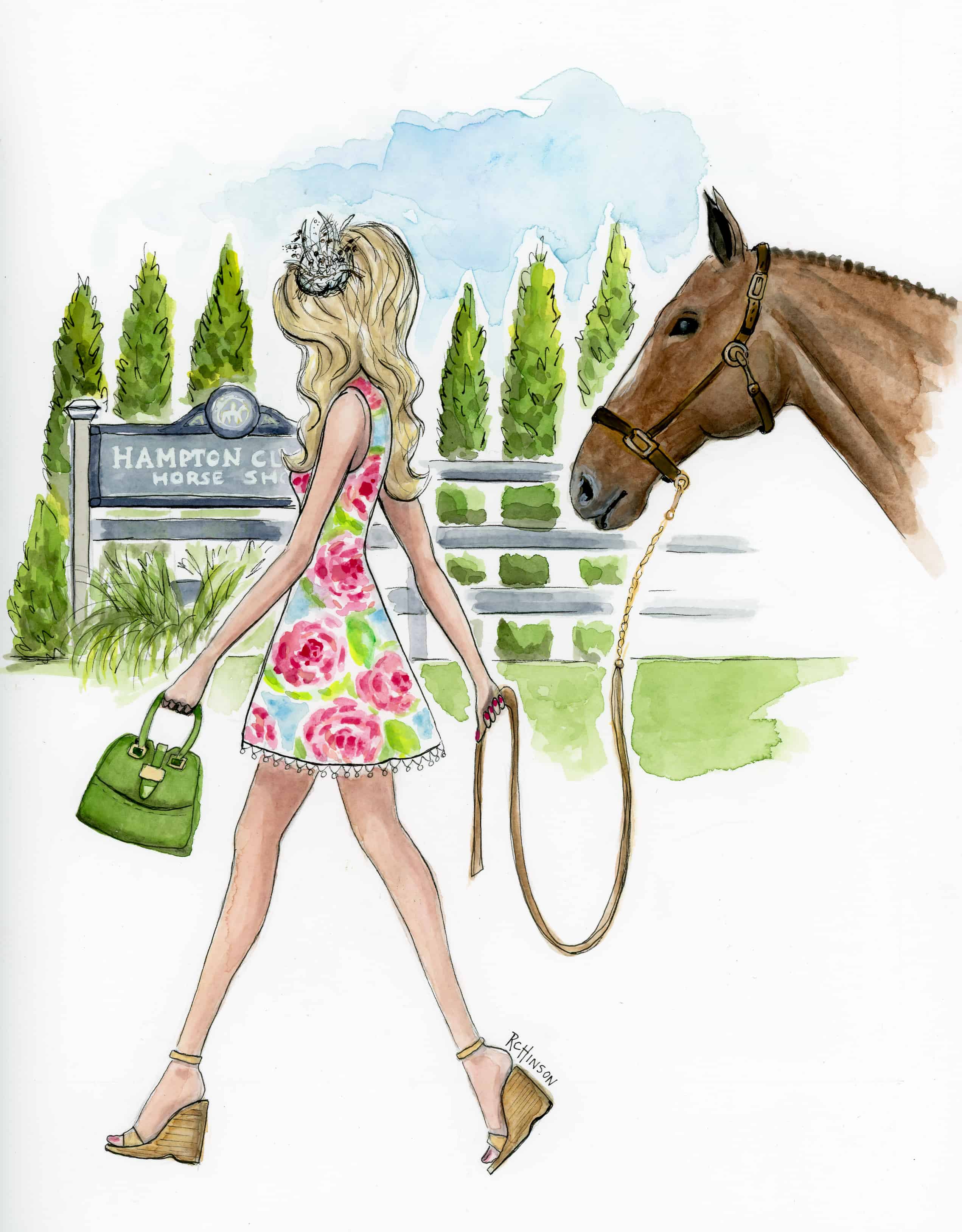 Equestrian Stylist and #HamptonClassicStyle