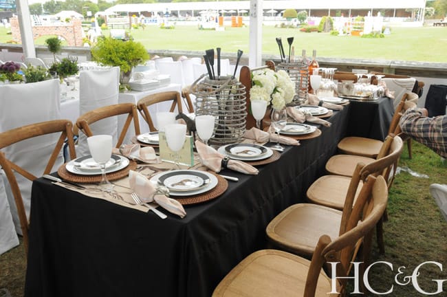 2014 Hampton Classic Table Decor Winners Presented by HC&G (Hampton Cottages & Gardens)