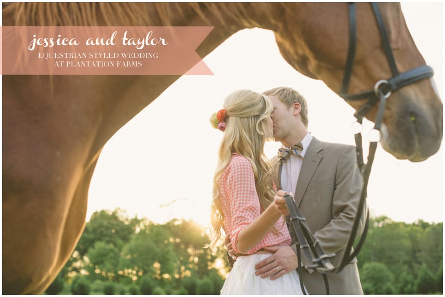 Plantation Farms Equestrian Wedding Shoot by Haley Sheffield