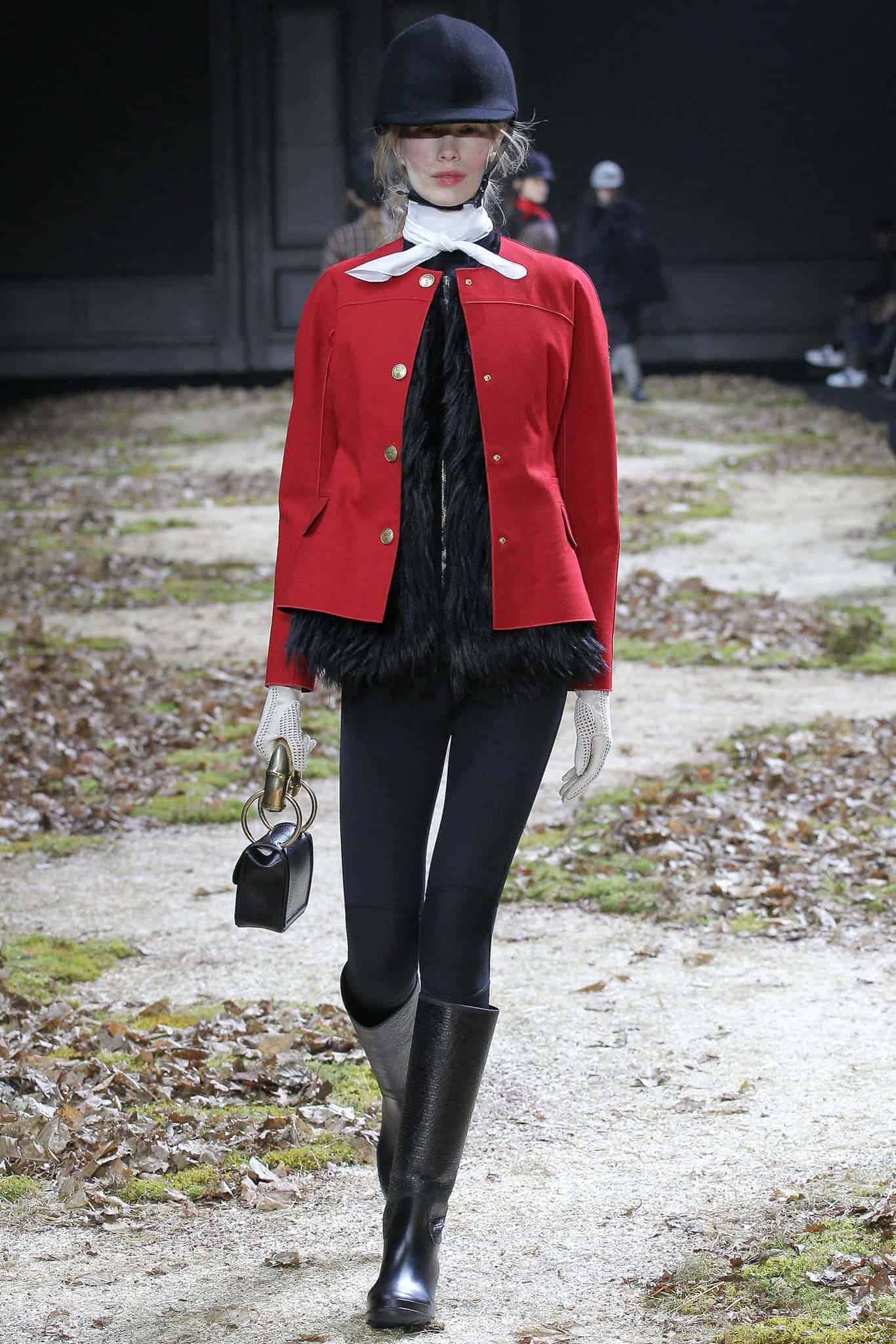 Fall 2022 Moncler Gamme  Rouge Equestrian Style  