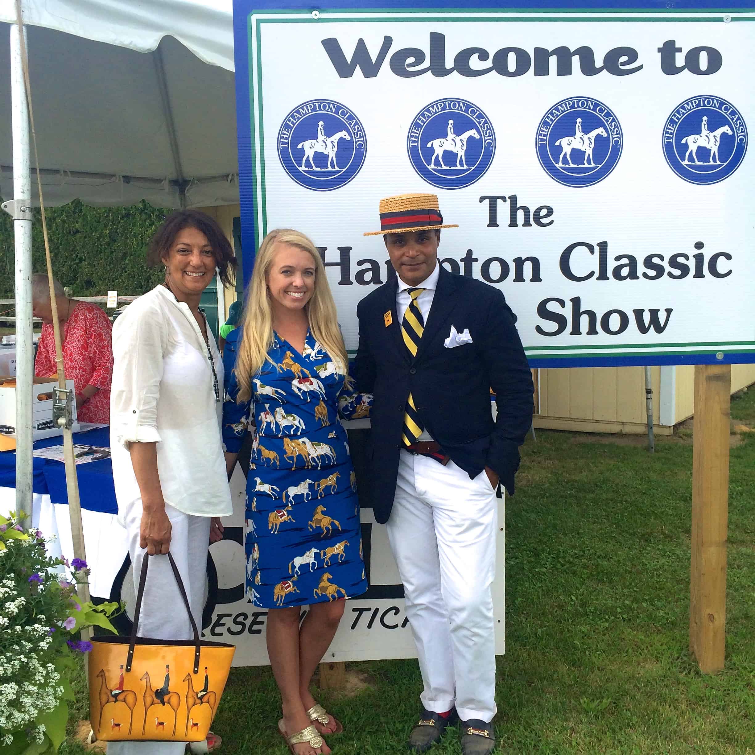 Arriving at the Hampton Classic: Getting Acquainted