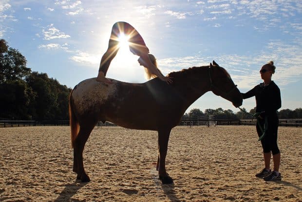 Horseback-Yoga