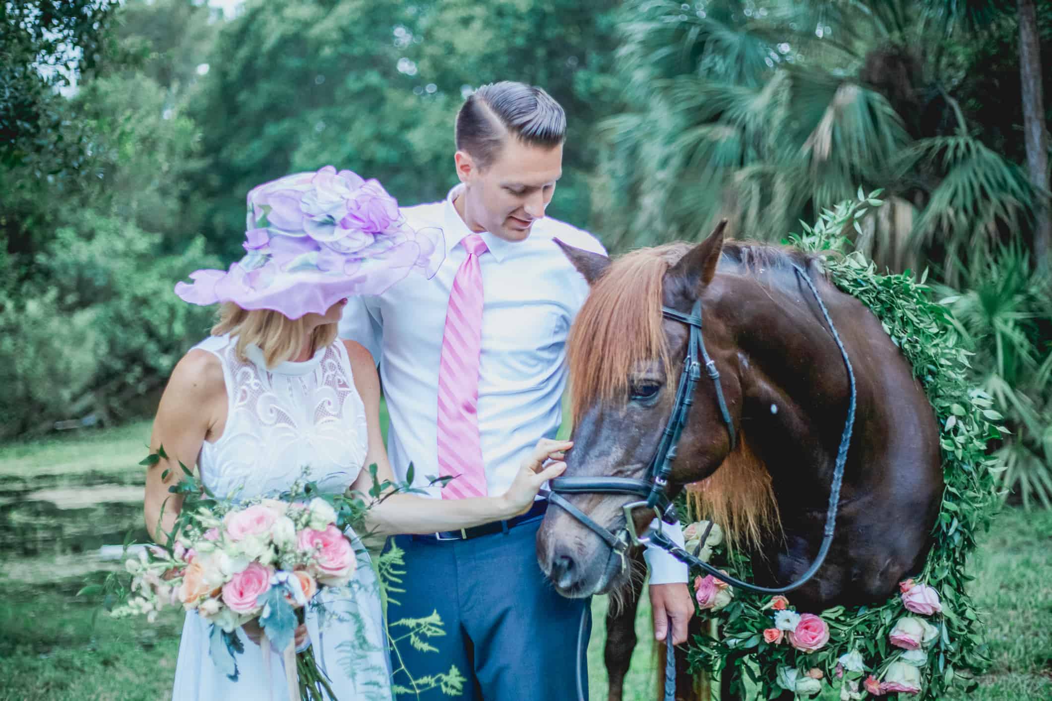 Derby Triple Crown Inspired Equestrian Style Photoshoot