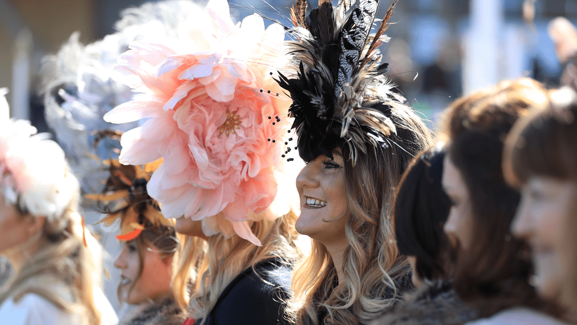 Ladies Day at Cheltenham Race Course