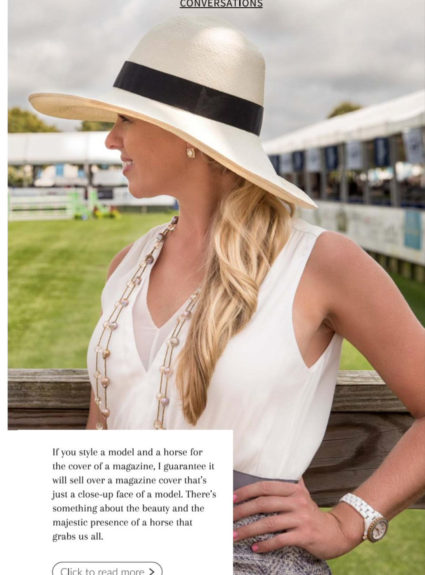 LA Polo Digital Magazine Features Founder, Ashley Cline Cagle