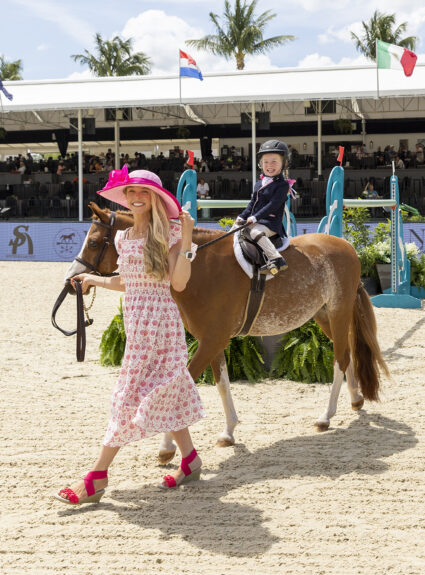 Leadline at the Wellington International for Winter Equestrian Festival